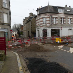 Travaux de la Rue des Fossès-St-Denis