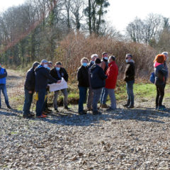 Visite de la future voie verte