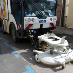 Nettoyage des rues du Centre Ville