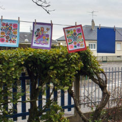 La Grande Lessive à l’école Jacques Prévert