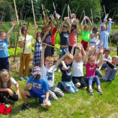 Les CE2 découvrent les Jardins Familaux