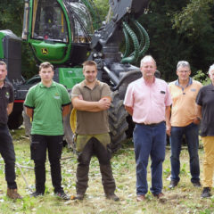 Abattage des Peupliers le 13 septembre
