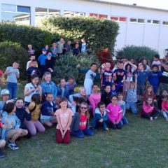 Les élèves de Jacques Prévert élémentaire à Montmartin