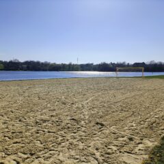 Base de loisirs : l&rsquo;aire de beach inaugurée