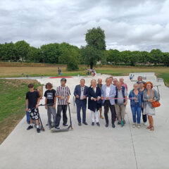 Inauguration du Skatepark à la base de loisirs