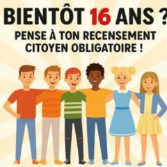 Se faire recenser à 16 ans