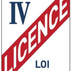 Vente aux enchères Licence IV